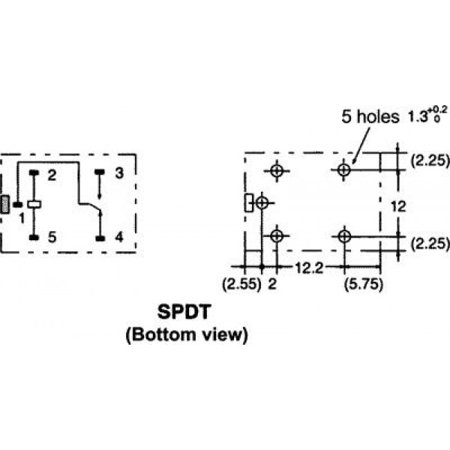 ΡΕΛΕ 24V DC 1 ΕΠΑΦΗΣ 10A G5LE-1A 24V DC