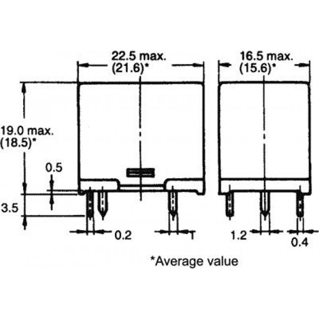 ΡΕΛΕ 24V DC 1 ΕΠΑΦΗΣ 10A G5LE-1A 24V DC