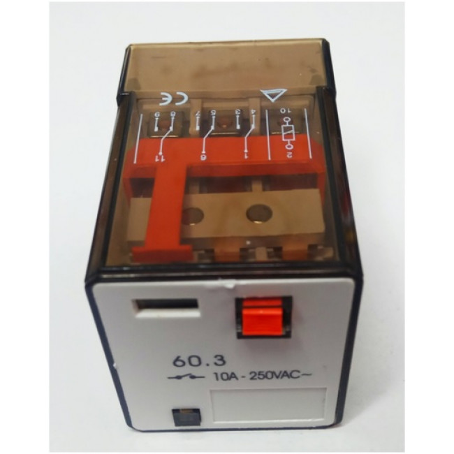 ΡΕΛΕ 220V AC 3 ΕΠΑΦΩΝ 11Ρ 60.3