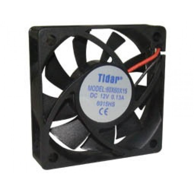 ΑΝΕΜΙΣΤΗΡΑΣ 12V 60x60x15mm ΜΕ 2 ΚΑΛΩΔΙΑ