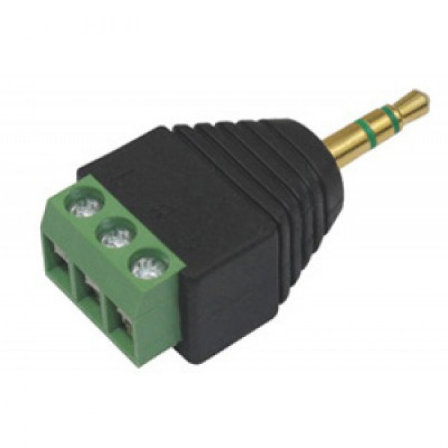 3.5mm STEREO ΦΙΣ ΑΡΣENIKO ΜΕ ΚΛΕΜΑ CV-2084