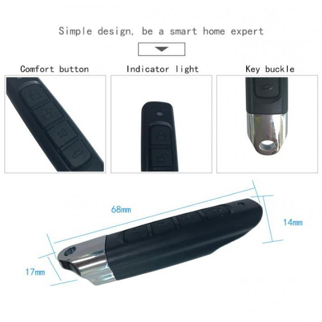 ΥΤ 2412 ΧΕΙΡΙΣΤΗΡΙΟ ΓΙΑ ΓΚΑΡΑΖΟΠΟΡΤΑ 434 MHZ