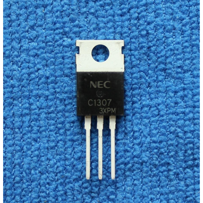 2SC 1307 NPN TRANSISTOR HF-L, 70V, 8A(ss), PQ=15W(50MHz)