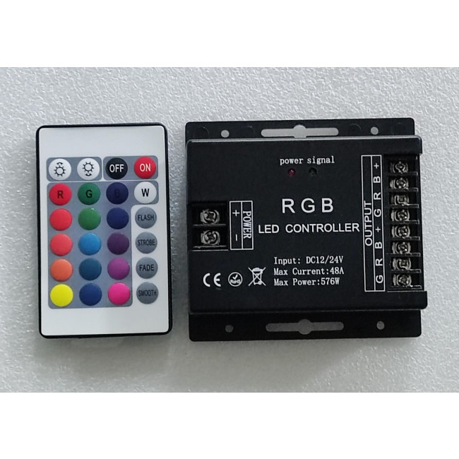 RGB CONTROLLER 12-24V MAX 576W