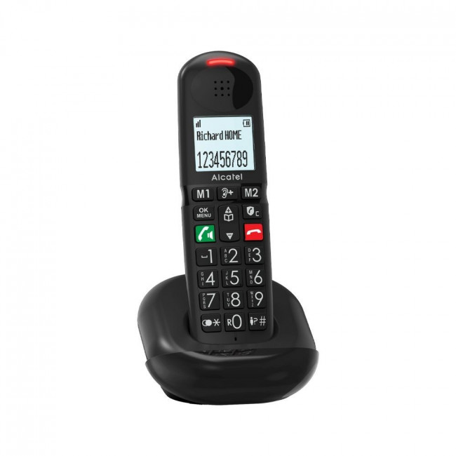 XL685 ΑΣΥΡΜΑΤΟ ΤΗΛΕΦΩΝΟ ALCATEL ΜΑΥΡΟ