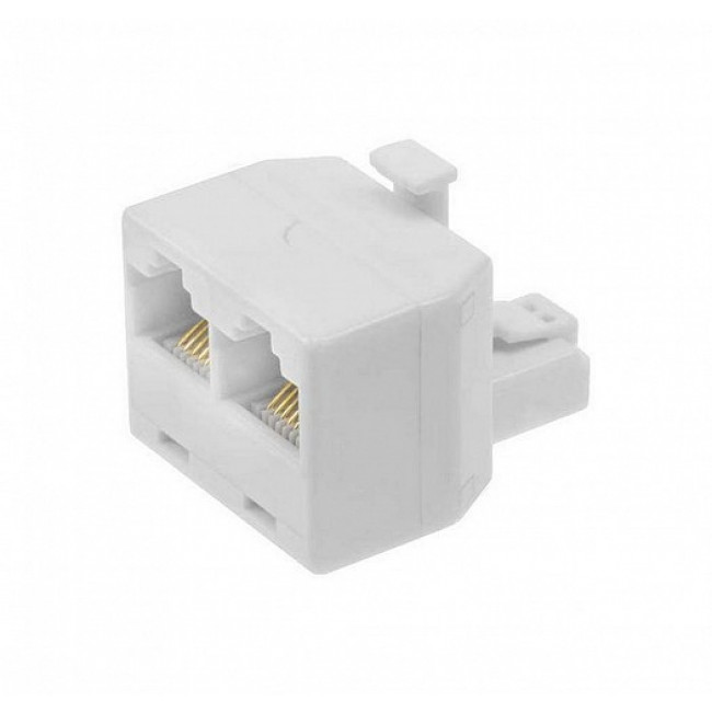 ΤΑΦ ΤΗΛΕΦΩΝΙΚΟ 1:2 ΑΡΣΕΝΙΚΟ - 2 ΘΗΛΥΚΑ RJ11 (6p4C) TA 1013