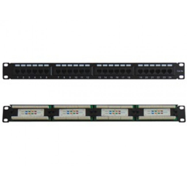 PATCH PANEL 24P 1U CAT5E PP5-05