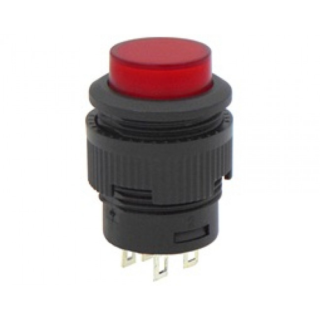 ΔΙΑΚΟΠΤΗΣ ΠΑΤΗΤΟΣ ΣΤΡΟΓΓΥΛΟΣ 16mm  ON-OFF 4p R16 503