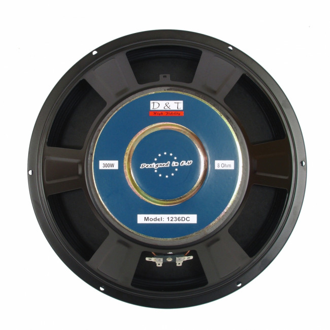 1236DC ΜΕΦΑΓΩΝΟ ΔΙΠΛΟΥ ΚΩΝΟΥ ΣΚΛΗΡΟ 12" 300W 8Ω