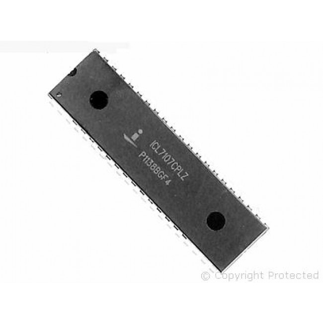 ICL 7107 CPLZ IC DIP-40 A/D CONVERTER