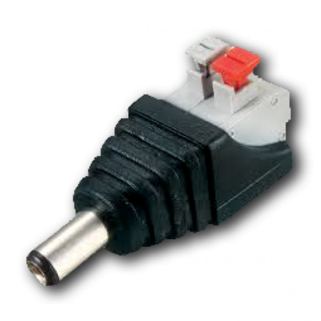 ΦΙΣ DC 5.5x2.1mm ΚΛΕΜΑ ΜΕ ΠΙΕΣΤΙΚΟΥΣ ΑΝΤΑΠΤΟΡΑΣ