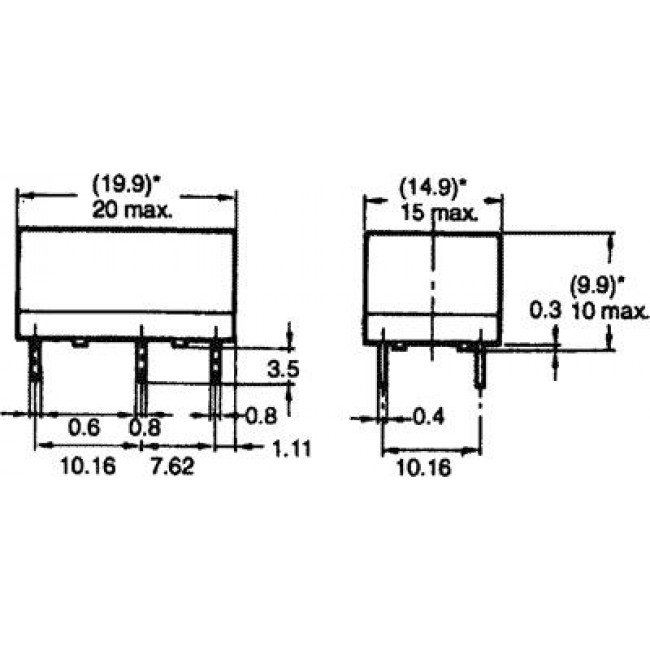ΡΕΛΕ 3V DC 2 ΕΠΑΦΩΝ 5A