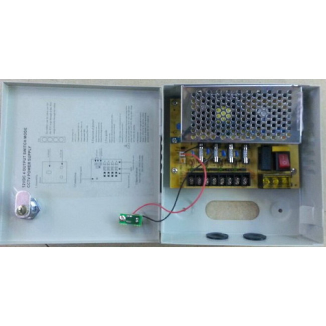 ΤΡΟΦΟΔΟΤΙΚΟ SWITCHING 12V 3A-4 ΕΞΟΔΩΝ