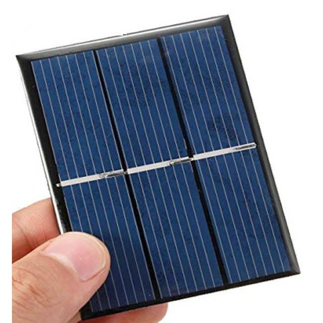 ΗΛΙΑΚΟ ΠΑΝΕΛ 6V 0.6W 6x7cm SMM-6V