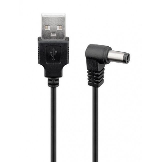 USB A - DC 2.1x5.5mm ΚΑΛΩΔΙΟ 1m