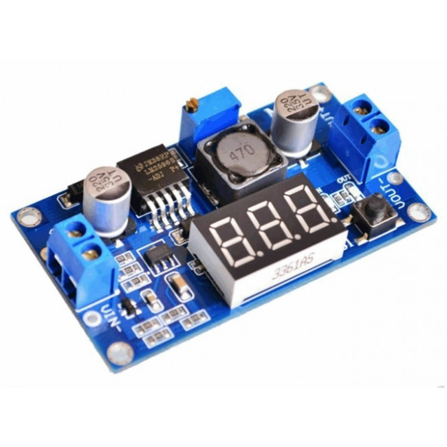 STEP UP MODULE MΕ ΟΘΟΝΗ ΕΝΔΕΙΞΗΣ ΙΝ 2-32V OUT 5-35V 2A