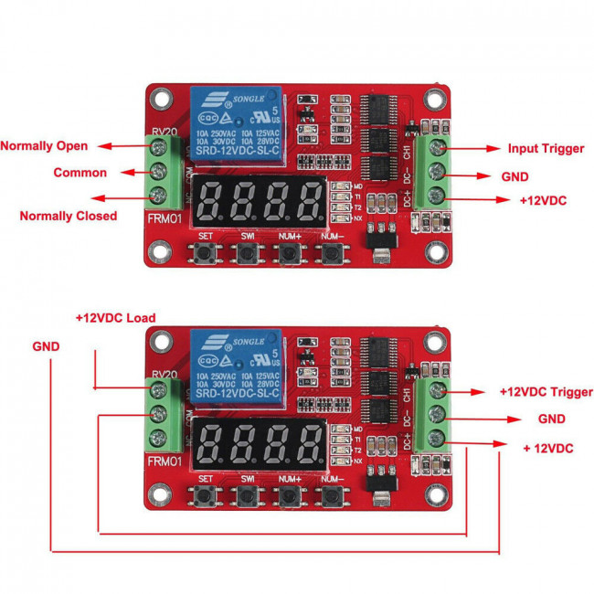 ΧΡΟΝΟΔΙΑΚΟΠΤΗΣ 12V  ΨΗΦΙΑΚΟΣ ΠΟΛΛΑΠΛΩΝ ΧΡΗΣΕΩΝ