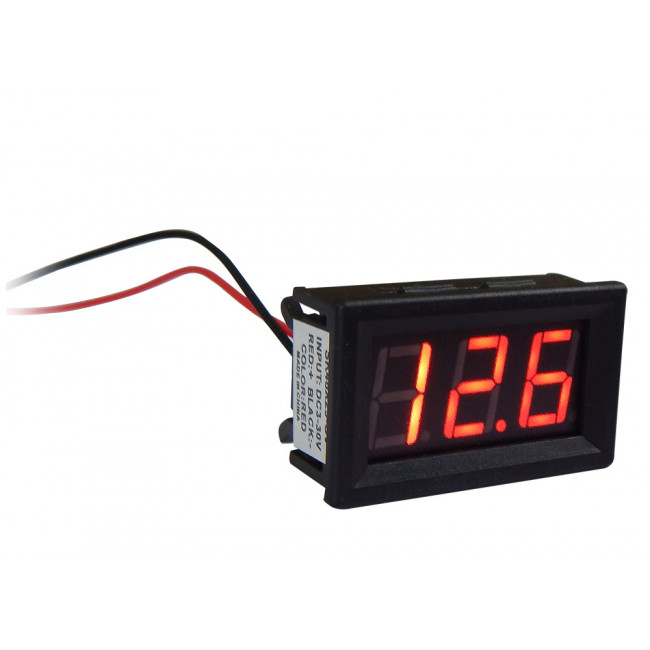 4-30V DC ΨΗΦΙΑΚΟ ΒΟΛΤΟΜΕΤΡΟ 48x29mm