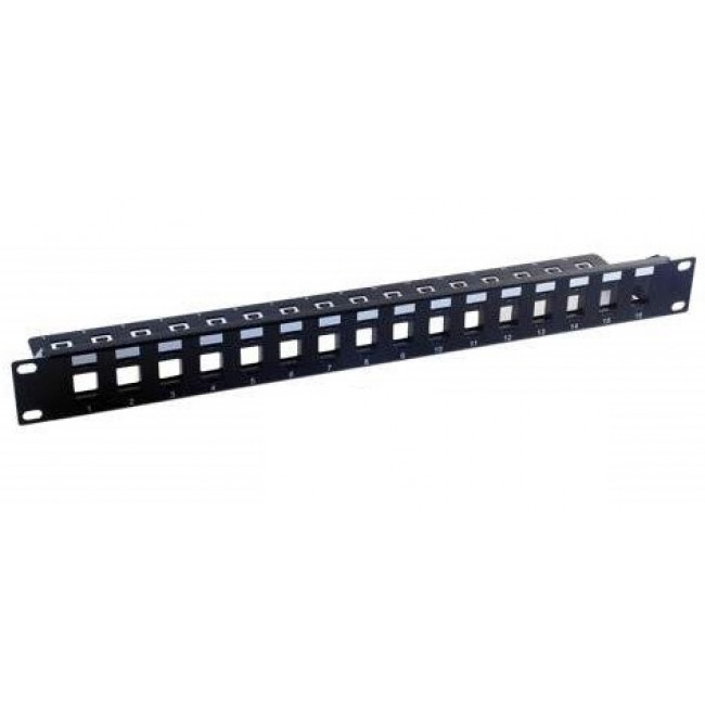 PATCH PANEL 16 ΕΠΑΦΩΝ CAT5e 1U