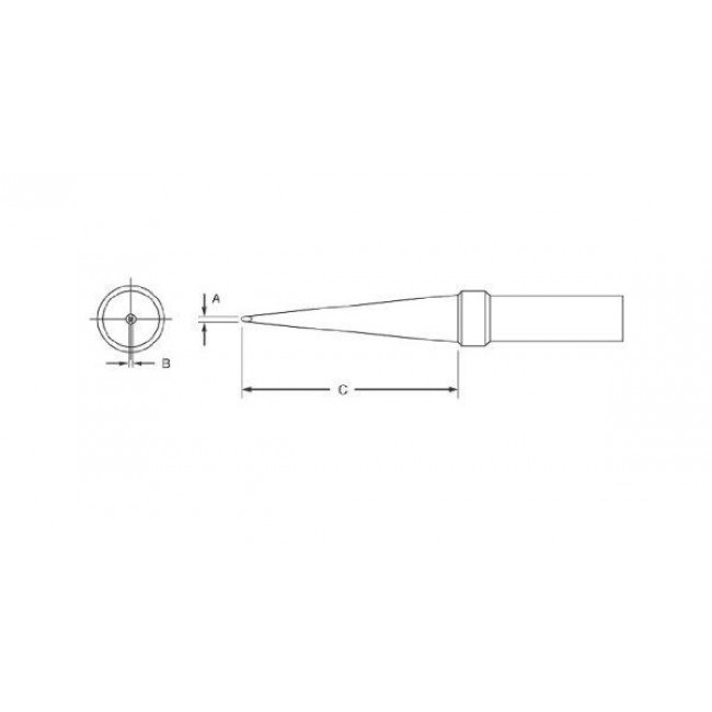 ET M ΜΥΤΗ 3.2mm ΚΟΛΛΗΤΗΡΙΟΥ WELLER LR 21