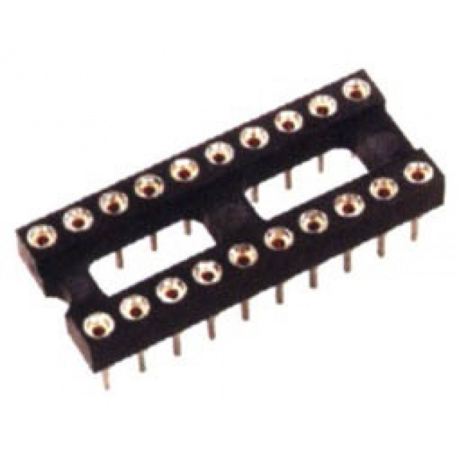 22 PIN ΒΑΣΗ IC ΕΠΙΧΡΥΣΗ