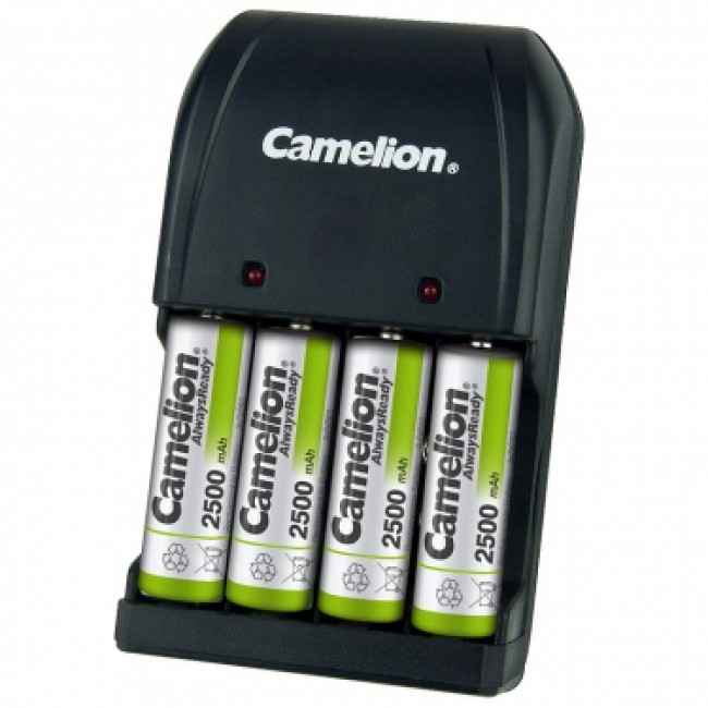 ΦΟΡΤΙΣΤΗΣ ΜΠΑΤΑΡΙΩΝ 4xΑΑ & 4xΑΑΑ & 2x9V CAMELION BC 0904S