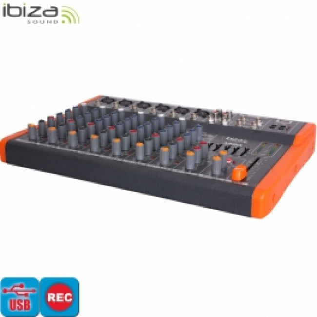 MX 801 ΜΙΚΤΗΣ 8 ΚΑΝΑΛΙΩΝ ME USB,EQ,PHANTOM