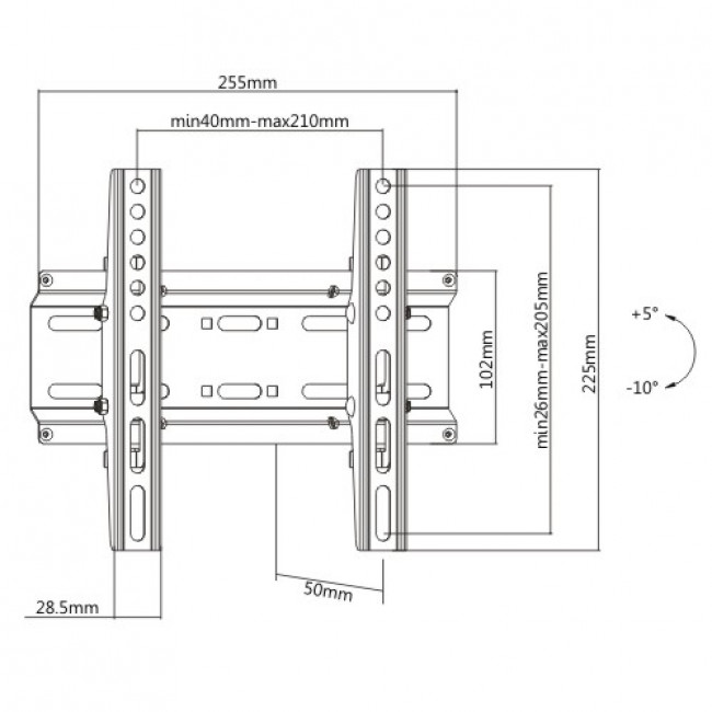 KL 25 22Τ ΒΑΣΗ ΓΙΑ LCD 23"-42"