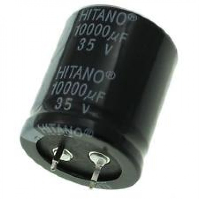 10000μF/35V ΠΥΚΝΩΤΗΣ ΗΛΕΚΤΡΟΛΥΤΙΚΟΣ 85°C 25x45mm