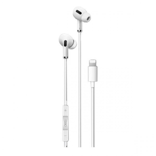 XO-EP24 HANDSFREE ΜΕ ΒΥΣΜΑ LIGHTNING BLUETOOTH ΛΕΥΚΑ