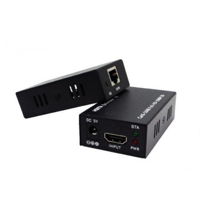 HDMI ΠΡΟΕΚΤΑΣΗ 60m ΜΕΣΩ 1xUTP CAT5e/6