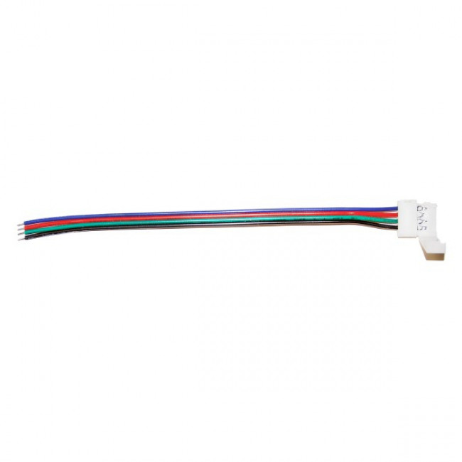 ΚΟΝΝΕΚΤΟΡΑΣ 4 ΕΠΑΦΩΝ ΓΙΑ ΤΑΙΝΙΕΣ RGB 5050 ΜΕ ΚΑΛΩΔΙΟ