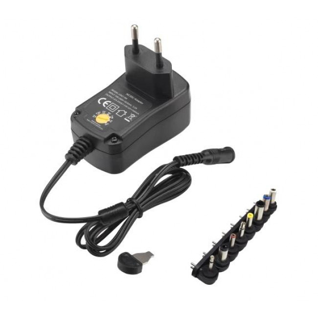 ΤΡΟΦΟΔOTIKΟ 3/4.5/5/6/7.5/9/12V 0,6A ΠΟΛΛΑΠΛΟ MW 3N06GS ΜΕ ΤΡΙΑ ΒΥΣΜΑΤΑ ΤΡΟΦΟΔΟΣΙΑΣ