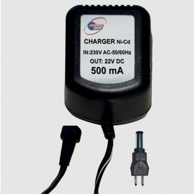 ΦΟΡΤΙΣΤΗΣ ΜΠΑΤΑΡΙΩΝ NiCd 22V 0.5A
