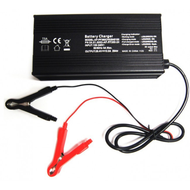 ΦΟΡΤΙΣΤΗΣ ΑΥΤΟΜΑΤΟΣ ΜΠΑΤΑΡΙΩΝ 24V 10A AP-PF360-24