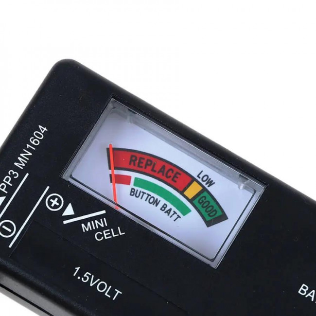 TESTER ΜΠΑΤΑΡΙΩΝ ΑΝΑΛΟΓΙΚΟ BT-168