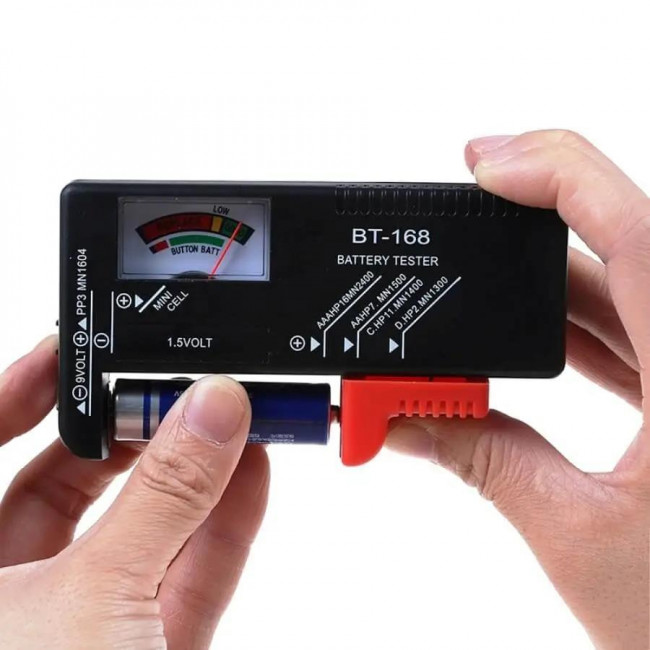 TESTER ΜΠΑΤΑΡΙΩΝ ΑΝΑΛΟΓΙΚΟ BT-168