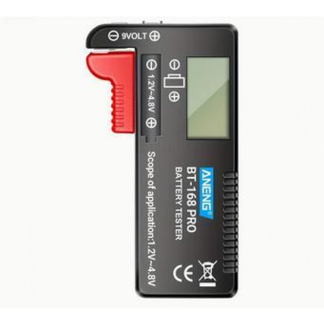 TESTER ΜΠΑΤΑΡΙΩΝ ΨΗΦΙΑΚΟ BT-168 PRO