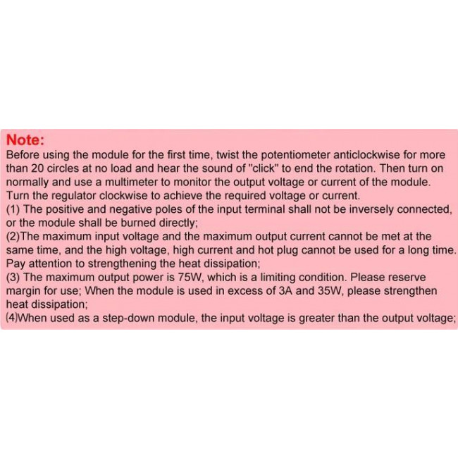 STEP DOWN MODULE IN 5-32V OUT 0.8-30V 3A ΡΥΘΜΙΖΟΜΕΝΟ
