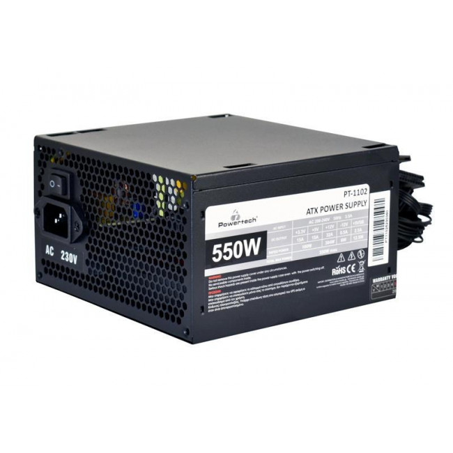 ΤΡΟΦΟΔΟΤΙΚΟ Η/Υ ΑΤΧ 550W 120mm Fan