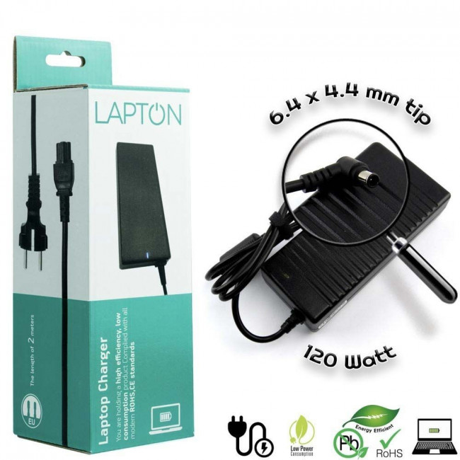 ΤΡΟΦΟΔΟΤΙΚΟ ΓΙΑ SONY 19.5V 6A 6.5x4.4x10mm 120W