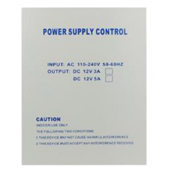 PSU 2512C ΤΡΟΦΟΔΟΤΙΚΟ 12VDC 3A ΜΕ ΦΟΡΤΙΣΤΗ