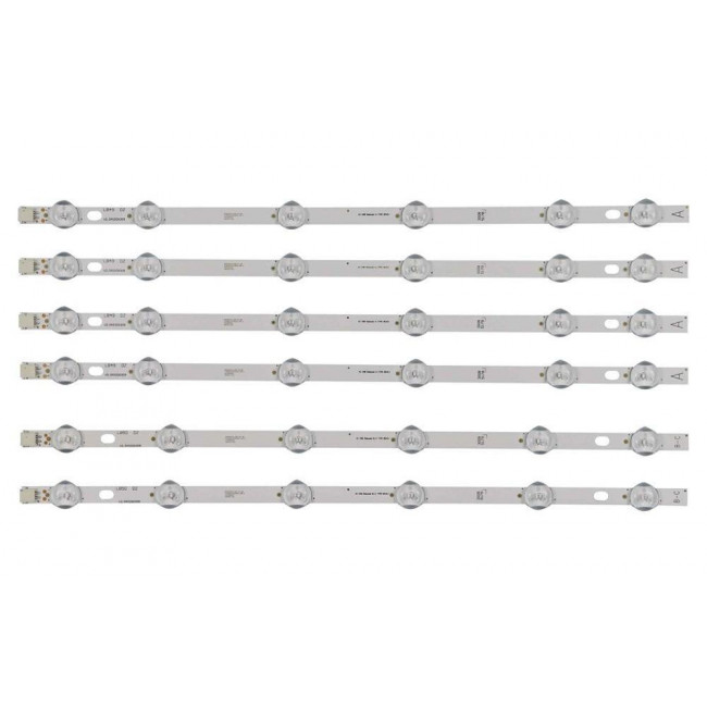 LED BAR BACKLIGHT ΓΙΑ 42" VESTEL (ΣΕΤ 6 ΤΕΜΑΧΙΩΝ) 4Α + 2B-C