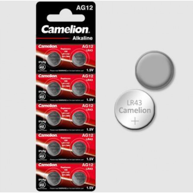 186 ΜΠΑΤΑΡΙΑ ΑΛΚΑΛΙΚΗ 1.5V CAMELION