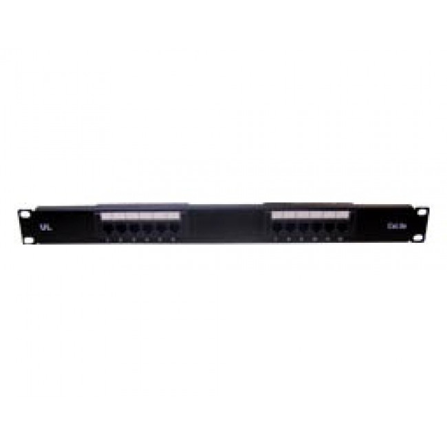 PATCH PANEL 12 ΕΠΑΦΩΝ CAT5e 1U