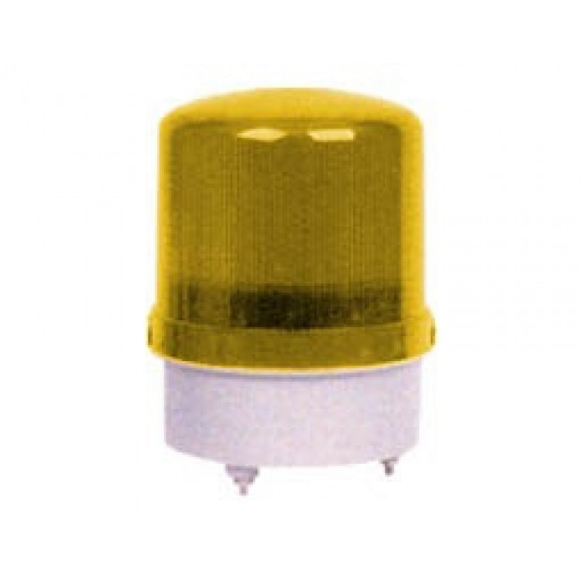 C 1101 ΠΕΡΙΣΤΡΕΦΟΜΕΝΟΣ ΦΑΡΟΣ LED 12V ΚΙΤΡΙΝΟ