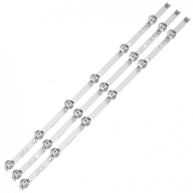 LED BAR BACKLIGHT ΓΙΑ 32" LG ( ΣΕΤ 3 ΤΕΜΑΧΙΩΝ ) 2 A+1 Β