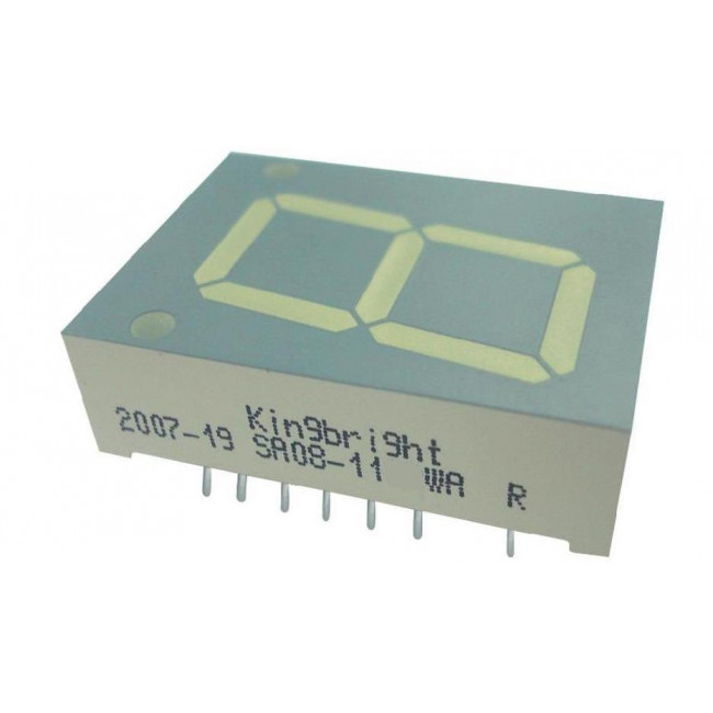 DISPLAY LED ΚΟΙΝΗΣ ΑΝΟΔΟΥ KOKKINO 20.4mm SA08-11HWA