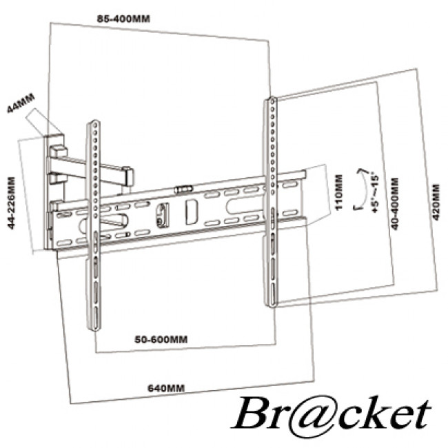 LCD 3060 1 ΒΑΣΗ ΓΙΑ LCD 37"-70"