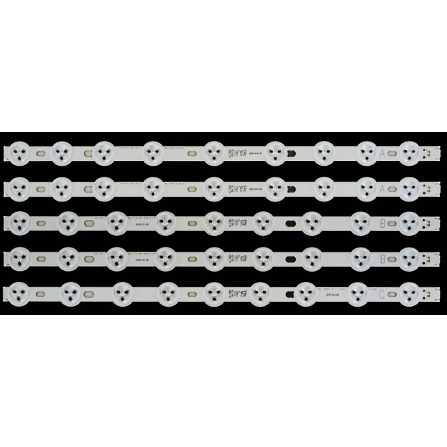 LED BAR  BACKLIGHT ΓΙΑ 39-40" VESTEL ( ΣΕΤ 5 ΤΕΜΑΧΙΩΝ) 2A+2B+1C